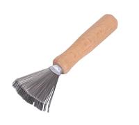 GALPADA Râteau de Nettoyage Floral Ergonomique pour Aiguilles et Épingles Outil Sûr et Écologique pour Jardin et Compositions Poignée Antidérapante Bois Cadeau pour Amateurs d'art Floral