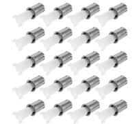 GALPADA Recharges pour Coupe-poils de Nez 30 Pièces Lames en Plastique et Métal, Douces Peau, Accessoires Portables pour Hommes et Femmes