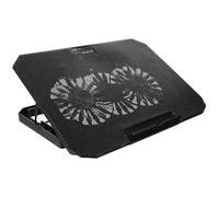 GALPADA Refroidisseur USB et Ordinateur Portable pour en ABS 14-15,6 Pouces Design Silencieux, Support Ventilé Dissipateur Thermique à Deux Cœurs pour Bureau