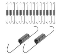 GALPADA Ressorts de Remplacement Support Précis pour Fauteuil Inclinable 20 Pièces en Acier Argenté avec 11mm Od et Fil 1,4mm pour Réparation Canapé à Domicile