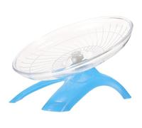 GALPADA Roue d'exercice Silencieuse Faible Bruit en Plastique pour Petits Animaux, Accessoires pour Hamster et Gerbille Divertissement en Cage