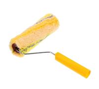 GALPADA Roulette de Peinture Coton à Poils Longs Manche Allongé Robuste pour Murs et Plafonds Adapté aux Surfaces Rugueuses Outil pour Enduire et Peindre Efficacement