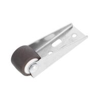 GALPADA Roulette de Porte Coulissante Silencieuse Tpe Antichute Support Latéral Robuste pour Meubles et Étagères Roue Fixe Durable pour Portes Patio