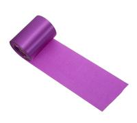 GALPADA Ruban Satin Large 4 Pouces pour Cérémonie de Coupe, Pourpre