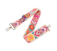 GALPADA Sac à Main Brodé Floral Sangle De Guitare Réglable Pour Ukulélé Banjo Sacs à Main Avec Fonction De Portefeuille Et Pratique