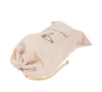 GALPADA Sac en toile de jute sac à cordon portable Sac à coiffure sèche-cheveux pochette rangement porte feuille petite trousse de toilette de voyage Sacs à cordon sac de séchage lin Beige
