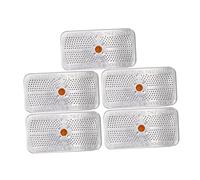 GALPADA Sachet Silice Anti Humidité Réutilisable 5pcs en Silicone et Aluminium 40 Grammes pour Armoires et Meubles à Chaussures Absorbant L'humidité Efficacement
