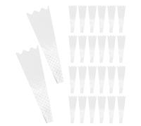 GALPADA Sachets Transparent pour Bouquet de Fleurs 200 Pièces Taille 24X35 CM Double Ouverture pour Roses et Compositions Fraîches