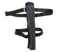 GALPADA Sacoche Réfléchissante pour Éventail Pliable Lanières Imprimées, Paquet de Rangement Multifonction pour Éventails Portables, Accessoire Léger pour Arts Martiaux et Pratique