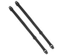 GALPADA Sangle Anti-Chute pour Téléviseur et Meuble TV Réglable en Polyester et Alliage de Zinc Lot de 2 Pièces Noir, Prévention Basculement Protection Sécurité Garçon et Filles