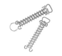 GALPADA Sangle de Fixation et Bâche de Piscine 2 Pièces Résistante à Corrosion en Acier Inoxydable Argenté Compatible Piscine Résidentielle Enterrée