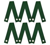 GALPADA Sangle Support Tuteurage Arbre 6 Pièces Vert Nylon Solide Œillets Protection Ouragans pour Jeunes Plants Jardin