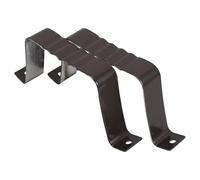 GALPADA Sangles de Gouttière en Alliage D'aluminium Robustes pour Fixation Précise et Ancrage Sécurisé, Support Caché pour Usage Extérieur et Domestique