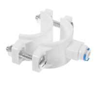 GALPADA Selle de Vidange pour Système D'osmose Inverse Ro, Collier de Serrage Pom Blanc 1/4 Pouce, Résistant aux Chocs et Étanche pour Purificateur D'eau sous Évier Style Style Aléatoire