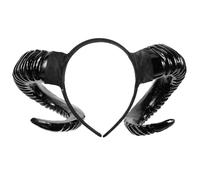GALPADA Serre-tête Corne pour Halloween Élastique Cheveux Fermoir Bandeau Accessoires Cheveux Décoratif Fête