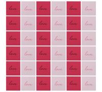 GALPADA Serviettes Jetables Saint-Valentin 80 Pièces Double Épaisseur Rouge et Rose Serviettes de Table à Thème pour Fête Déjeuner et Dîner Décorations pour Réception Romantique