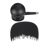 GALPADA Set de 2 Flacons Pulvérisateurs de Fibres Capillaires en Plastique et Silicone Noir Peigne Ligne des Cheveux, Vie Quotidienne Fêtes