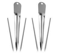 GALPADA Set de 2 Outils de Tissage avec Poignée Ergonomique, Aiguilles et Poinçon pour Entretien de Meubles en Osier, Adapté aux Amateurs et Professionnels