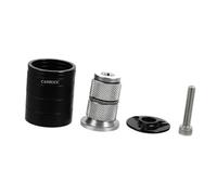 GALPADA Set de Rondelles pour Fourche Kit Installation Portable Aluminium Noir Joint Étanchéité Durable pour VTT et de Route Accessoire et Facile à