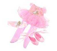 GALPADA Set de Vêtements de Poupée Ballet Jupe de Danse et Bandeau Accessoires Poupée Princesse pour Spectacles Fêtes et Jeux de Rôle Tenue Ballerine Élégante et Polyvalente