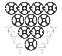 GALPADA Sets de Ensembles de Crochets en Fer Lot de 20 Fixation Sécurisée et Protection Confortable pour Housses de Siège Auto Adaptés aux Voitures et SUV