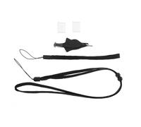 GALPADA Sifflet de Survie d'urgence en Acier Inoxydable Noir pour Sport | Portable, Multi-usage en Extérieur, pour Arbitrage, Camping, Maîtres-nageurs et Entraîneurs
