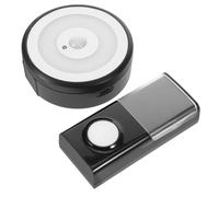 GALPADA Sonnette sans Fil Intelligente USB Maison Alimentation USB, Design Élégant en Plastique Noir, Étanche Ip55, pour Usage Intérieur et Connecté