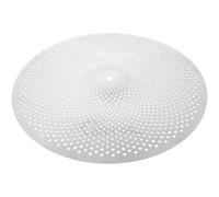 GALPADA Sourdine de Batterie Cymbale en Alliage Argenté, Faible Volume et Compatibilité Polyvalente, Accessoires Silencieux pour Pratique de Batterie