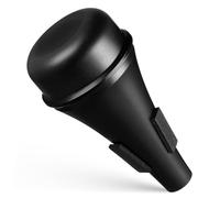 GALPADA Sourdine pour Trompette Plastique Renforcé Silencieux Compact et Léger Accessoire Portable pour Pratique et Performance Design Noir Élégant