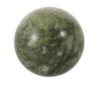 GALPADA Sphère de Jade Naturel Feng Shui 4-5 CM Boule de Cristal Verte Polie pour Décoration Intérieure Ornement Chinois en Pierre de Jade Symbole D’Abondance ’Harmonie Énergétique
