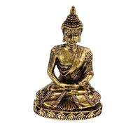 GALPADA Statue de Bouddha Ornement Créatif et Sculpture Artisanale Décorative en Bronze Or pour Maison et Bureau pour Salon ou Café