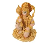 GALPADA Statue, Résine Hindoue Décoration en de pour Hanuman ou Structure Stable et Design Vivant Bureau Console Centrale de Voiture