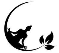 GALPADA Sticker Mural Yoga Méditation Décoratif Autocollant Amovible pour Salle de Sport Chambre Design Unique Postures de Yoga