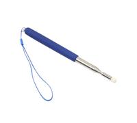 GALPADA Stylet Rétractable pour Tableau Pointeur Électronique Acier Inoxydable Bleu Antidérapant pour Enseignement et Présentations