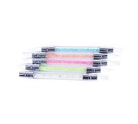 GALPADA Stylo Sculpteur à Tête Silicone Et Manche Acrylique Pour Nail Art Outil à Ongles Pour Clou Et Décoration