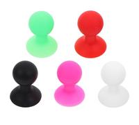 GALPADA Support 5pcs Téléphone pour Pieuvre Forme Portable en Silicone Sphérique Ventouse Puissante Couleur Aléatoire pour Bureau Cuisine