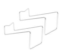 GALPADA Support à Vin Doré Lot de 2 Petit Format Pratique pour Bouteilles de Vin pour la Cuisine Bar Design Moderne