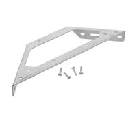 GALPADA Support Angle Acier Inoxydable Épais Équerre Triangulaire Renforcée avec Vis Support Multifonction pour Meubles Bois Armoires Tables et Chaises