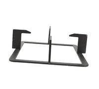 GALPADA Support de Cuisinière Rectangulaire et Facile à Nettoyer en Fonte Noire Résistant la Déformation pour Réchaud à Gaz et Ustensiles Cuisine