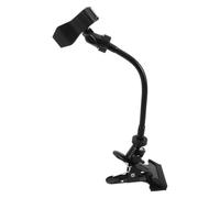 GALPADA Support de Microphone Flexible à Pince sans Cordes pour Guitare | Métal et Plastique, Design Compact Pliable, Prise Stable, pour Diffusion en Direct et Enseignement Musical