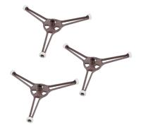 GALPADA Support de Plateau Tournant pour Micro-ondes Multifonction en Plastique Résistant Corrosion 3pcs Cuisine Pratique et Solide