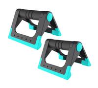 GALPADA Support de Pompes Dintérieur et Équipement Fitness Portable Accessoires Musculation pour Entraînement Sportif à Bleue