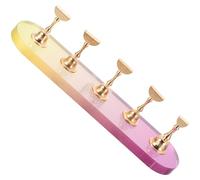 GALPADA Support de Pratique pour Nail Art en Acrylique Léger Base Dégradée, pour Écoles et Salons de Manucure, Outil pour Exposer et Entraîner les Faux Ongles