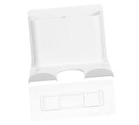 GALPADA Support De Sèche-Cheveux Support De Sèche-Cheveux Autocollant Support Mural Pour Sèche-Cheveux Support Universel Pour Sèche-Cheveux Plastique Blanc