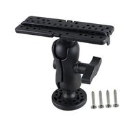 GALPADA Support Détecteur Poissons Rotatif Nylon Base Montage Stable pour Sondeur Poisson Kayak et Bateau Accessoire Mer pour Pêcheurs Recherchant Visibilité et Dutilisation