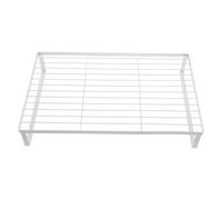 GALPADA Support Facile à Cuisinière Gaz pour Blanc Étagères Fer Multiples, Design Moderne de Gain Place à Nettoyer, pour Garde-Manger et Restaurants