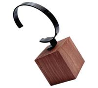 GALPADA Support Montre Élégant en Noyer Noir, Présentoir de Rangement pour Montres-Bracelets en Vitrine de Boutique et Bureau