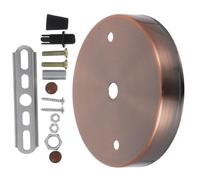 GALPADA Support Plafonnier Offrant Sécurité Renforcée en Métal Robuste Plaque de Montage et Esthétique pour Luminaire Plafond pour Chambre à Coucher