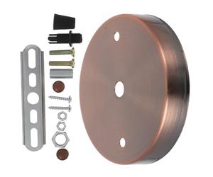 GALPADA Support Plafonnier Offrant Sécurité Renforcée en Métal Robuste Plaque de Montage et Esthétique pour Luminaire Plafond pour Chambre à Coucher