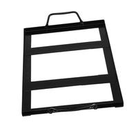 GALPADA Support pour Assiette à Sel en Fer Émaillé Noir - Accessoire De Barbecue Cuisine Et Extérieur - Compatible Grands Barbecues - Usage Restaurant Et Repas en Famille